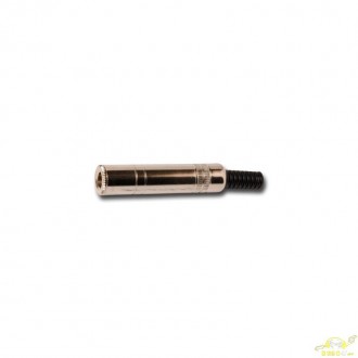 CONECTOR METALICO JACK HEMBRA AEREO 6,3mm MONO