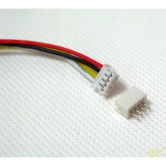 Conector alimentacion balanceado bateria lipo 4 pines