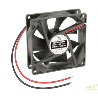 Ventilador 24V con rodamiento de bolas 80x80x25mm