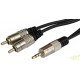 Cable de calidad mini jack a 2 RCA