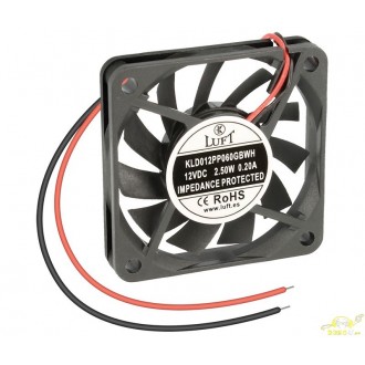 Ventilador 12v 60x60x10mm VEN008