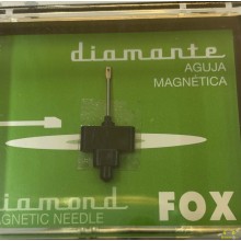 Aguja repuesto tocadiscos fox-381dst