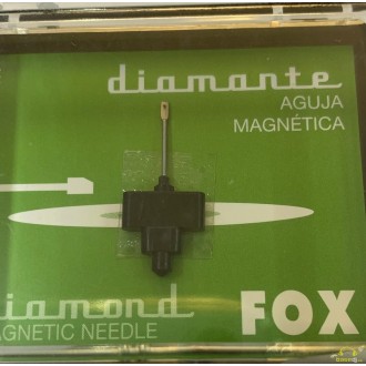 Aguja repuesto tocadiscos fox-381dst