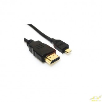 CONEXION HDMI MACHO A MICRO HDMI MACHO 1,8m.