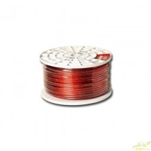 Cable Libre De Oxigeno 1X7mm Rojo Etapas de Potencia Coche.