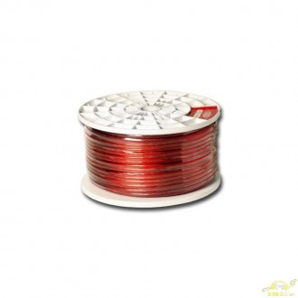 Cable Libre De Oxigeno 1X7mm Rojo Etapas de Potencia Coche.