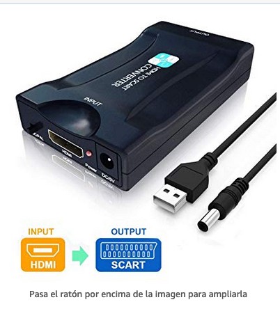 Convertidor HDMI A EUROCONECTOR