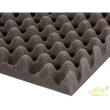 Plancha acustica Eggbox foam 200 cm x 100 cm x 30 mm