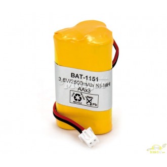 Batería para Linterna 3,6v/2500mAh NI-MH