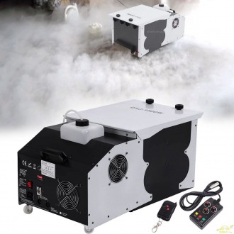  TC-Home Máquina de niebla de 1500 W, 9 luces LED