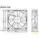 VETILADOR 12V 12X12X2,5 CM BLS12/120