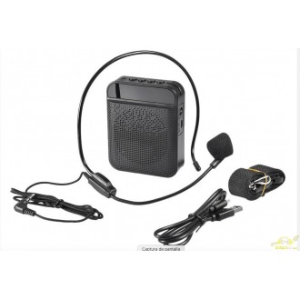 Altavoz profesores con diadema y usb 20W