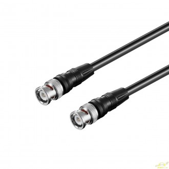 Cable BNC macho / BNC macho (RG59) - 1m