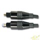 CONEXION TOSLINK MACHO A TOSLINK MACHO FIBRA OPTICA 2,5m