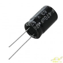 470uf 63v Condensador electrolitico