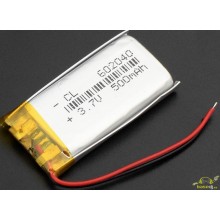 602040 Bateria de litio 500 mAh