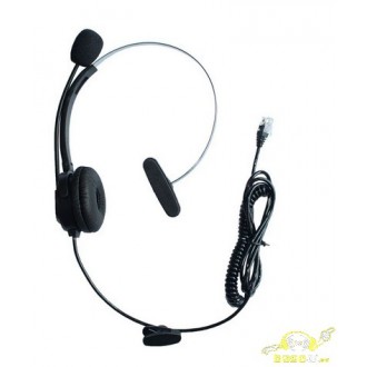 Micro auricular para call center rj9 telefono