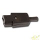 CONECTOR IEC HEMBRA AEREO C13