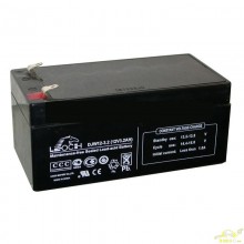 12V 3.3 AMP Bateria de plomo recargable