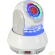 Cabeza movil Spot 30w RGBW 7 gobos 2 anillos led