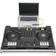 Flight Case Ultra Delgado Pioneer® DDJ-1000/DDJ-SX3/DDJ-FLX6 Plata