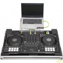 Flight Case Ultra Delgado Pioneer® DDJ-1000/DDJ-SX3/DDJ-FLX6 Plata