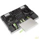 Flight Case Ultra Delgado Pioneer® DDJ-1000/DDJ-SX3/DDJ-FLX6 Plata