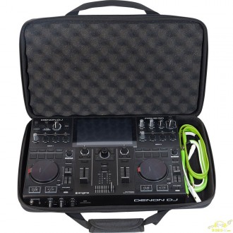 Maleta DJ EVA Pioneer® DDJ-FLX4/ DDJ-400/ NI® TRAKTOR KONTROL S2MK3 Negra (Shoulder bag).