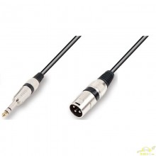 3M Cable XLR macho a JACK estereo de 3 metros