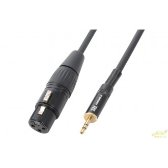 Conexíon mini jack estereo a xlr hembra 0,50 cm