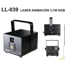 LL-039 LASER ANIMACIÓN 3,1W RGB