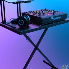 AUDIBAX ONYX 200 SOPORTE MESA MULTIFUNCIONAL DJ TECLADOS MESAS DE MEZCLAS