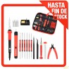 Kit de soldadura (Soldador regulable) 20 en