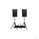 SET 2 ALTAVOCES 15" SEVEN + 2 PIES