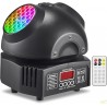 Mini cabeza movil laser y rayos Laser
