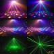 Mini cabeza movil laser y rayos Laser