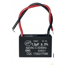 CBB61 1,2uf Condensador de arranque