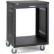 Rack 12 Unidades con ruedas metalico
