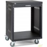 Rack 12 Unidades con ruedas metalico