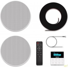 Fonestar KS Wall 2 altavoces de techo y amplificador de pared.