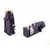JACK 6,3MM ESTEREO PCB 4 PINES