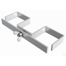 750LTL2 GARRA PATA A PATA PARA TARIMAS (PARA 2 PATAS)