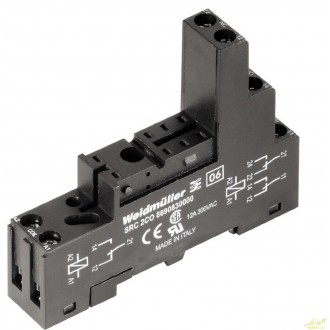 ZOCALO RELE 1 CIRCUITO WEIDMULLER