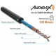 Audibax Silver BSD100 Black - Bobina de Cable DMX