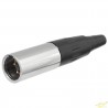 Mini XLR Macho 3 Pines