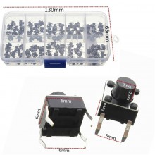 Mini Pulsador Tactil 6x3 mm 10 valores - Imagen 1