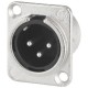 NC-3MDL1 CANON MACHO DE CHASIS XLR NEUTRIX - Imagen 1