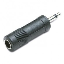 Adaptador Mini Jack 3,5 a Jack 6,3 Mono