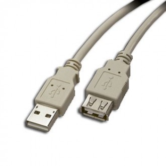 Usb Macho a Usb Hembra 5 Metros - Imagen 1