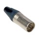 Conector XLR Canon Macho 5 Pines - Imagen 1